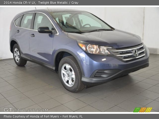 2014 Honda CR-V LX in Twilight Blue Metallic