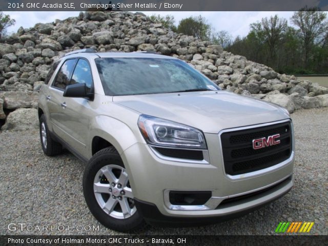 2014 GMC Acadia SLE in Champagne Silver Metallic