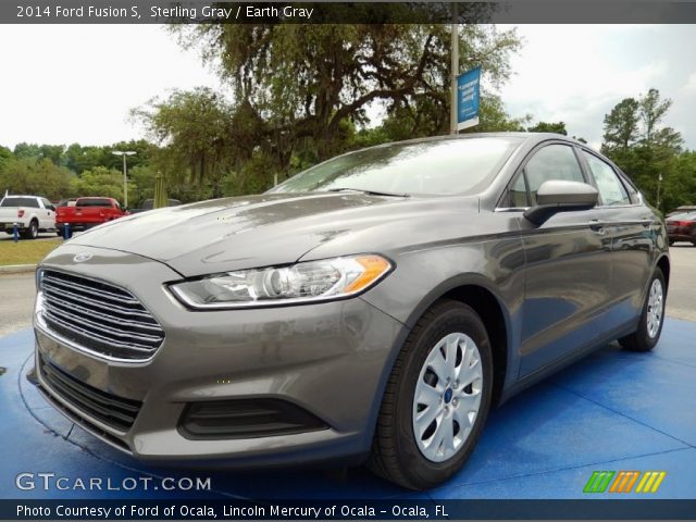 2014 Ford Fusion S in Sterling Gray