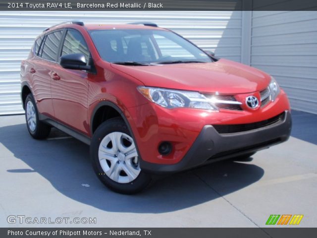 2014 Toyota RAV4 LE in Barcelona Red Metallic