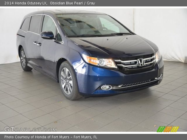 2014 Honda Odyssey LX in Obsidian Blue Pearl