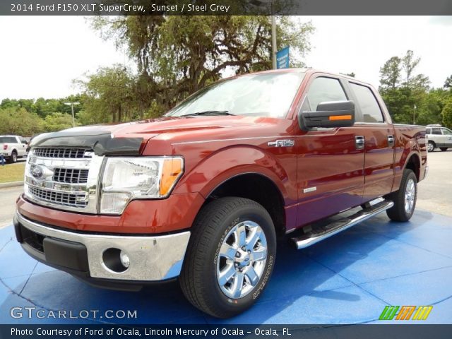 2014 Ford F150 XLT SuperCrew in Sunset