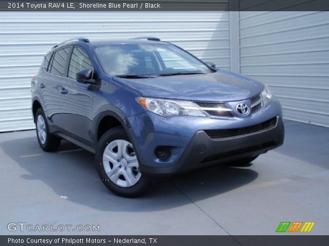 2014 Toyota RAV4 LE in Shoreline Blue Pearl