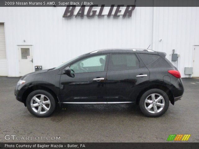 2009 Nissan Murano S AWD in Super Black
