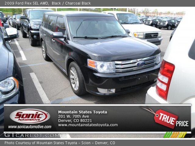 2009 Ford Flex SEL AWD in Black