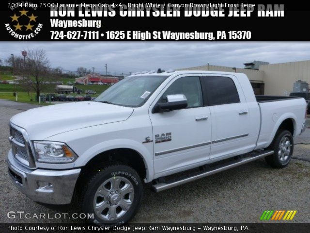 2014 Ram 2500 Laramie Mega Cab 4x4 in Bright White