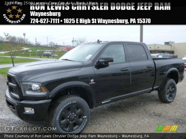 2014 Ram 2500 Laramie Crew Cab 4x4 in Black