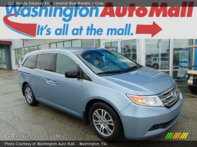 2012 Honda Odyssey EX in Celestial Blue Metallic