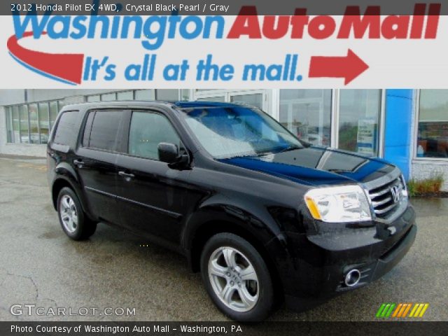 2012 Honda Pilot EX 4WD in Crystal Black Pearl