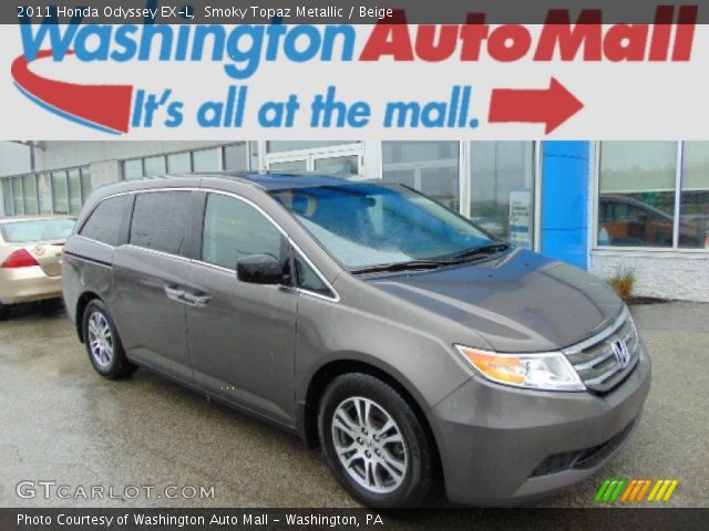 2011 Honda Odyssey EX-L in Smoky Topaz Metallic