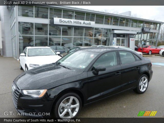 2015 Audi A3 2.0 Premium quattro in Brilliant Black