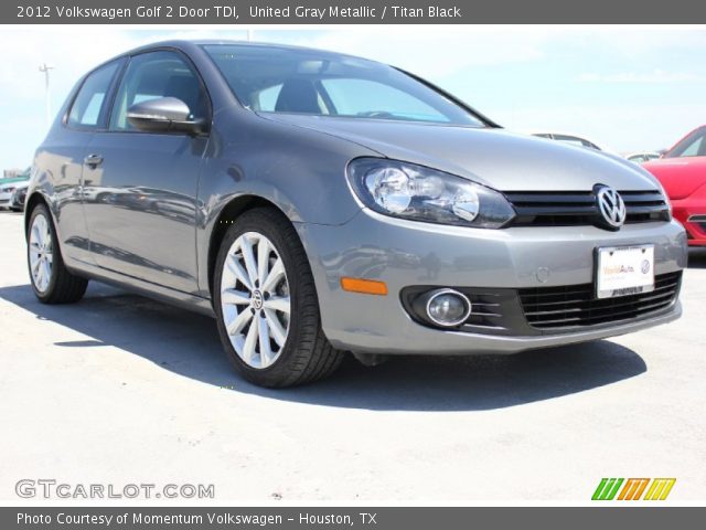 2012 Volkswagen Golf 2 Door TDI in United Gray Metallic