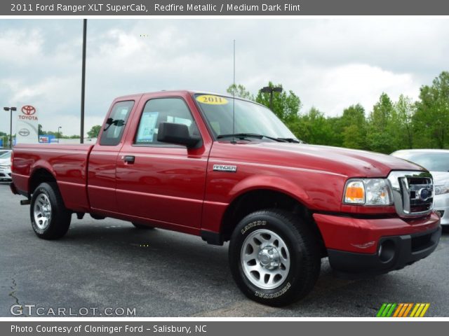 2011 Ford Ranger XLT SuperCab in Redfire Metallic