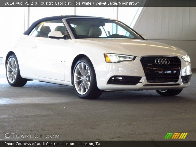 2014 Audi A5 2.0T quattro Cabriolet in Ibis White