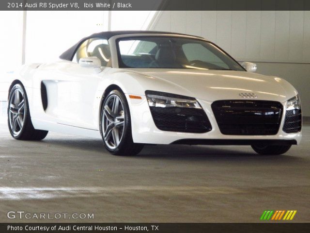 2014 Audi R8 Spyder V8 in Ibis White