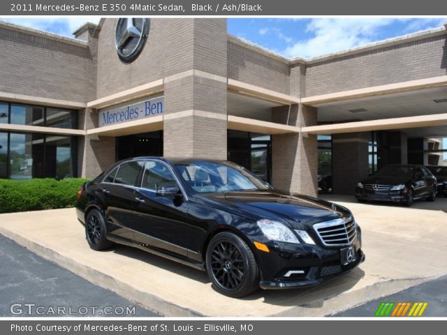2011 Mercedes-Benz E 350 4Matic Sedan in Black