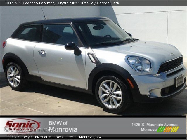 2014 Mini Cooper S Paceman in Crystal Silver Metallic