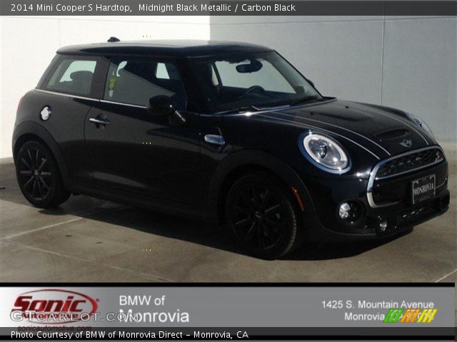 2014 Mini Cooper S Hardtop in Midnight Black Metallic