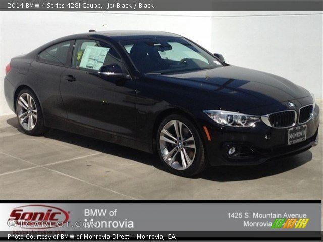 2014 BMW 4 Series 428i Coupe in Jet Black