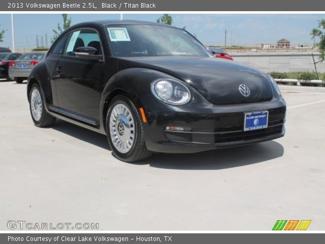 2013 Volkswagen Beetle 2.5L in Black