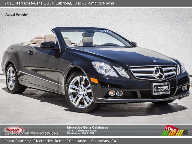 2011 Mercedes-Benz E 350 Cabriolet in Black