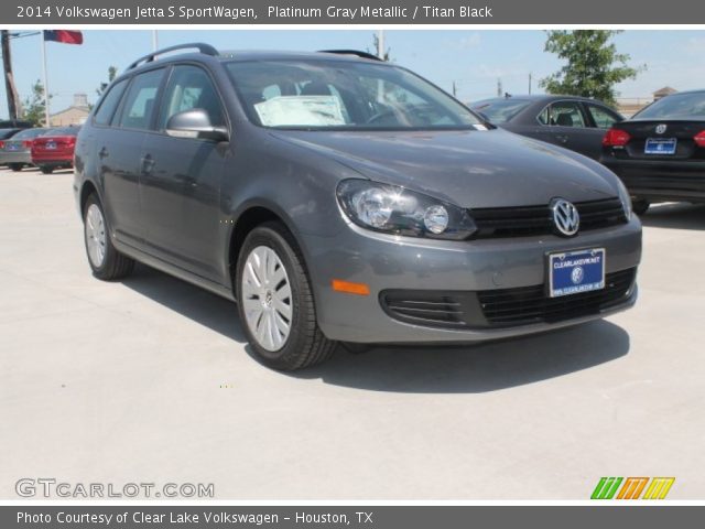 2014 Volkswagen Jetta S SportWagen in Platinum Gray Metallic
