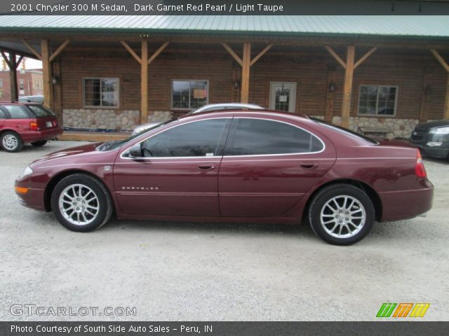 2001 Chrysler 300 M Sedan in Dark Garnet Red Pearl