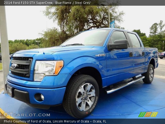 2014 Ford F150 STX SuperCrew in Blue Flame