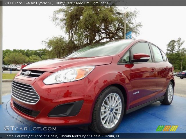 2014 Ford C-Max Hybrid SE in Ruby Red