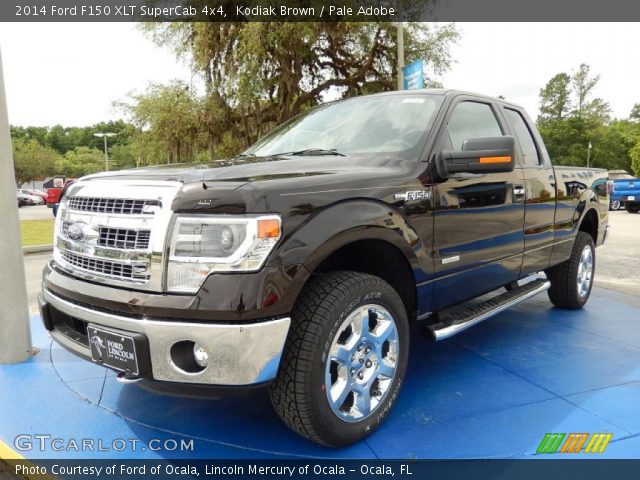 2014 Ford F150 XLT SuperCab 4x4 in Kodiak Brown