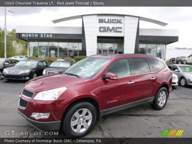 2009 Chevrolet Traverse LT in Red Jewel Tintcoat