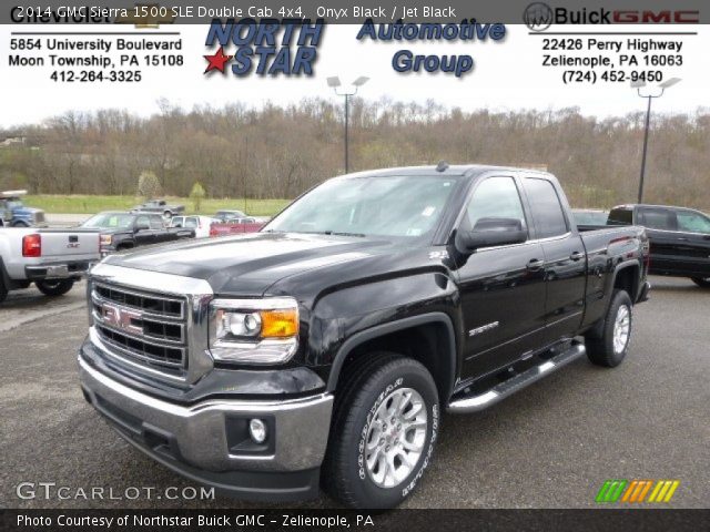 2014 GMC Sierra 1500 SLE Double Cab 4x4 in Onyx Black