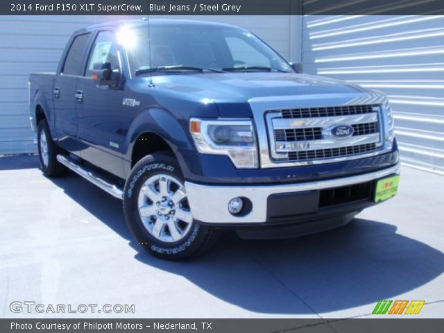 2014 Ford F150 XLT SuperCrew in Blue Jeans