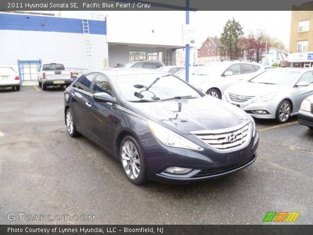 2011 Hyundai Sonata SE in Pacific Blue Pearl