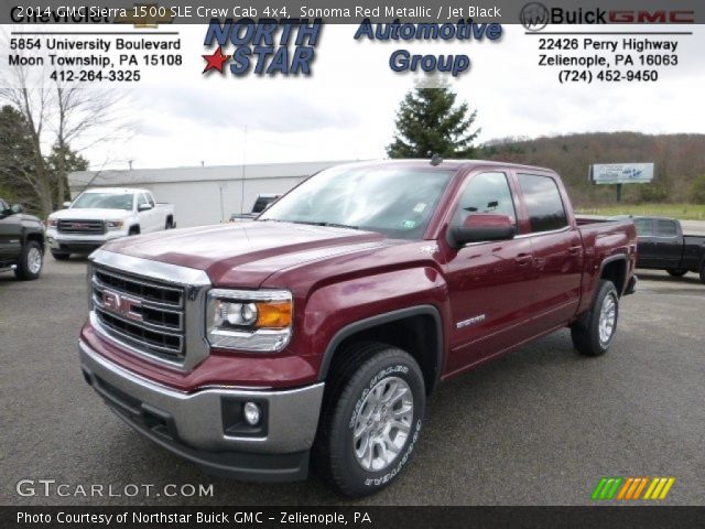 2014 GMC Sierra 1500 SLE Crew Cab 4x4 in Sonoma Red Metallic