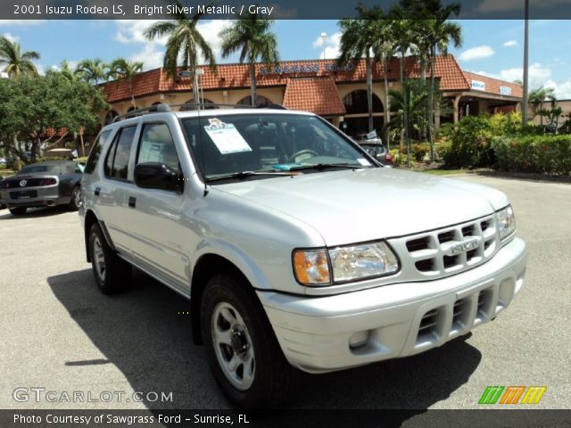 2001 Isuzu Rodeo LS in Bright Silver Metallic