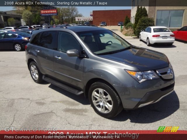 2008 Acura MDX Technology in Sterling Gray Metallic