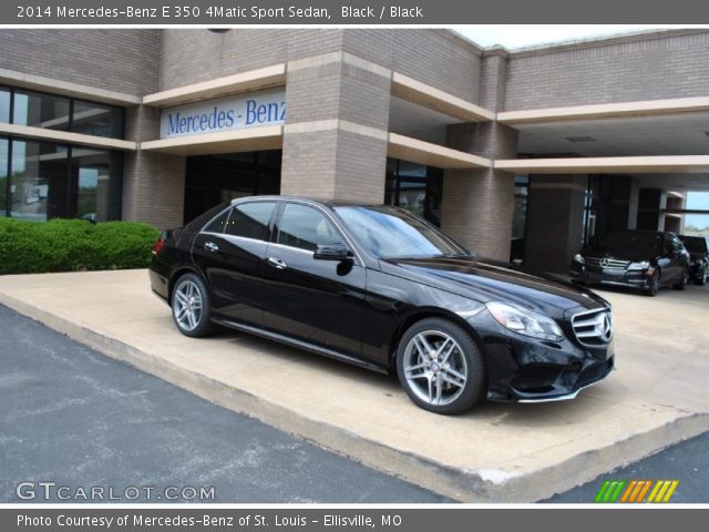 2014 Mercedes-Benz E 350 4Matic Sport Sedan in Black