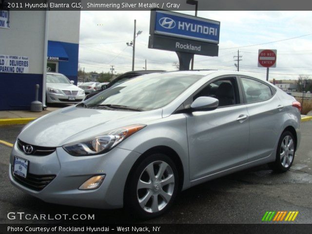 2011 Hyundai Elantra GLS in Shimmering Silver Metallic