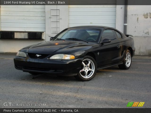 1996 Ford Mustang V6 Coupe in Black