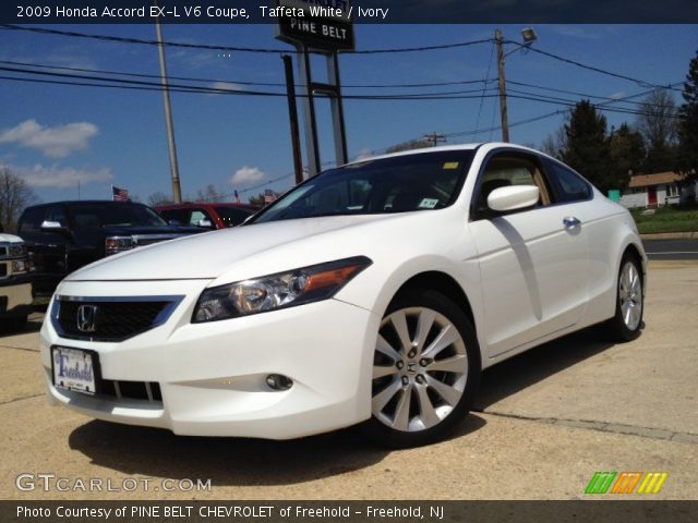 2009 Honda Accord EX-L V6 Coupe in Taffeta White