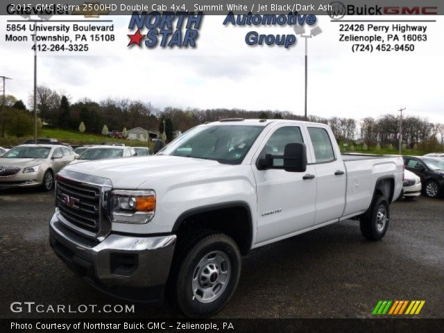 2015 GMC Sierra 2500HD Double Cab 4x4 in Summit White