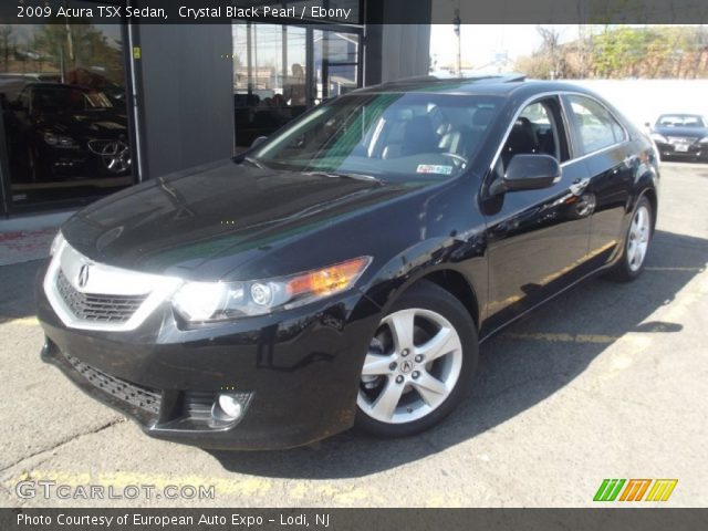 2009 Acura TSX Sedan in Crystal Black Pearl
