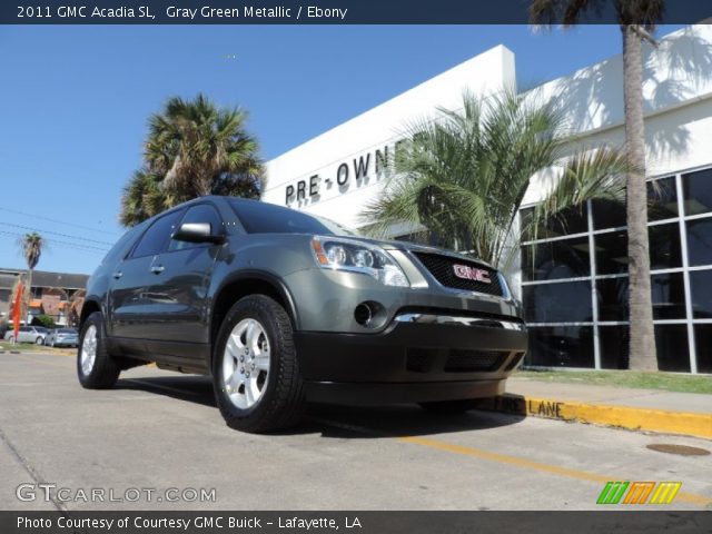 2011 GMC Acadia SL in Gray Green Metallic