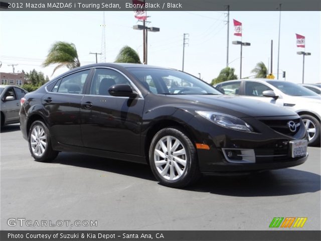 2012 Mazda MAZDA6 i Touring Sedan in Ebony Black
