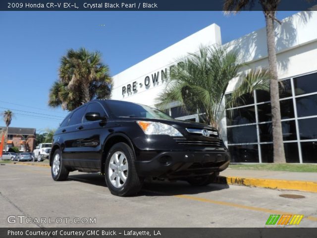 2009 Honda CR-V EX-L in Crystal Black Pearl