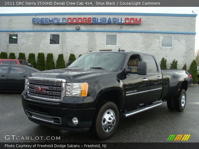 2011 GMC Sierra 3500HD Denali Crew Cab 4x4 in Onyx Black