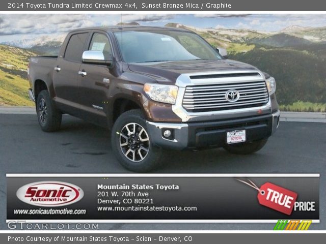 2014 Toyota Tundra Limited Crewmax 4x4 in Sunset Bronze Mica