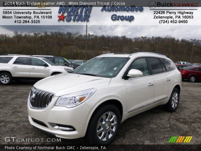 2014 Buick Enclave Leather AWD in White Diamond Tricoat