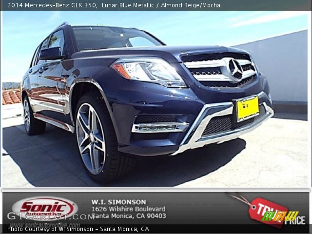 2014 Mercedes-Benz GLK 350 in Lunar Blue Metallic